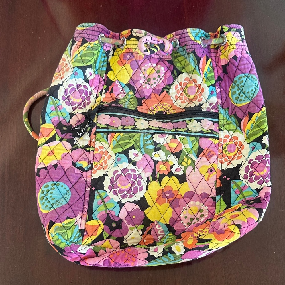 Vera Bradley Floral Quilted Women's Backpack